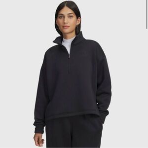 NEW with TAGS! Under Armour Loose Coupe fleece zip up, medium